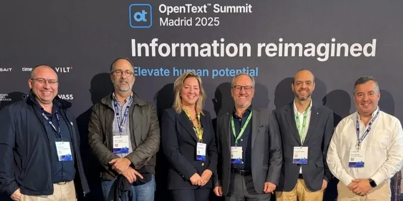 business conference group photo madrid 2025